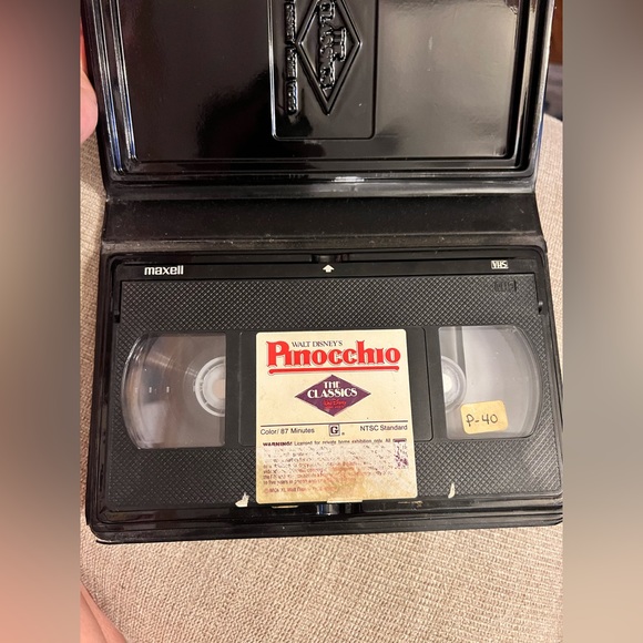 Walt Disney’s Pinocchio VHS Tape - Picture 3 of 5